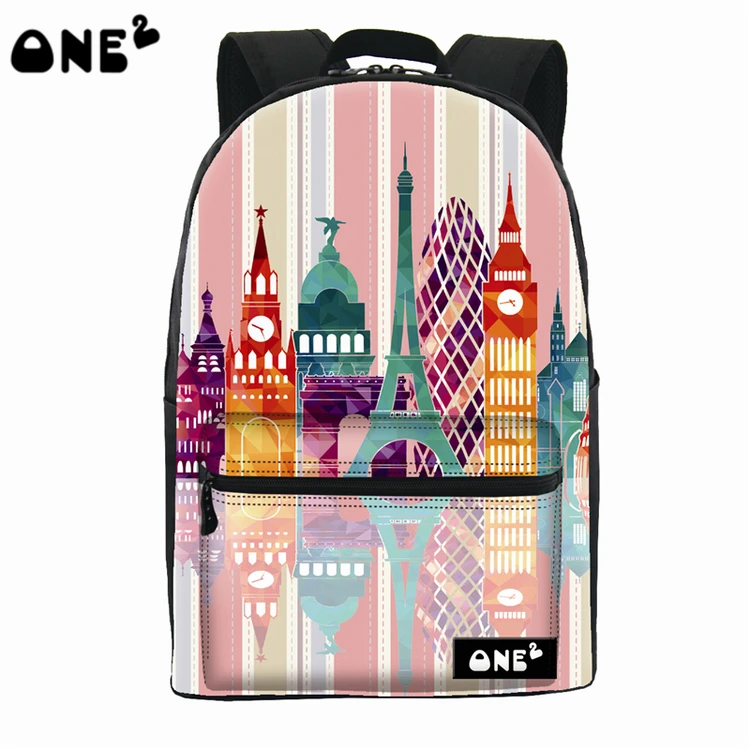 ONE2 дизайн архитектурный шаблон для отдыха рюкзак красивый оптовая продажа из