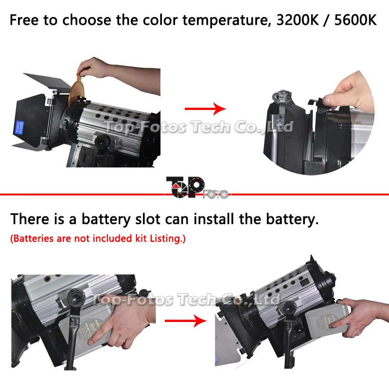 Беспроводная Светодиодная лампа 200 Вт удаленный светильник с V-образным