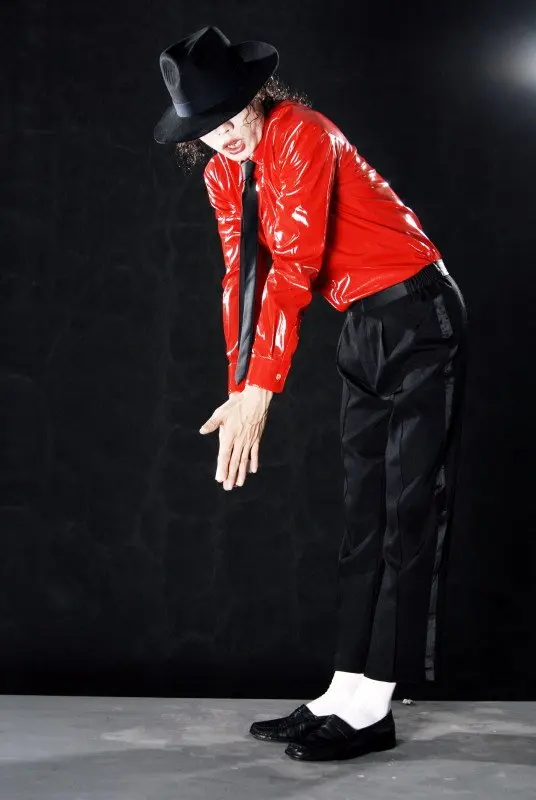 Редкие панк Рок Мотоцикл Классический MJ Майкл костюм Джексон Beat it Красная куртка на молнии поклонников имитатор лучший подарок