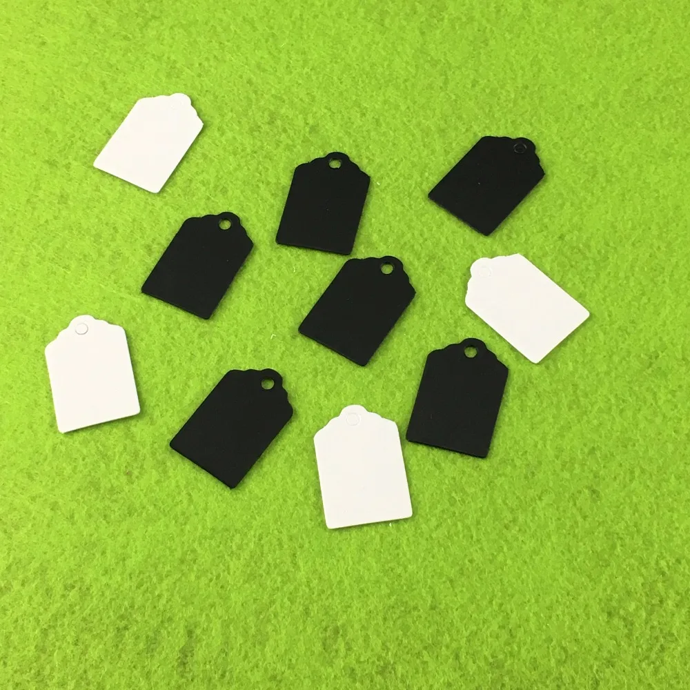 400 шт./лот 3*2 см Маленькая кружевная головка гребешка карта пустая багажная бирка