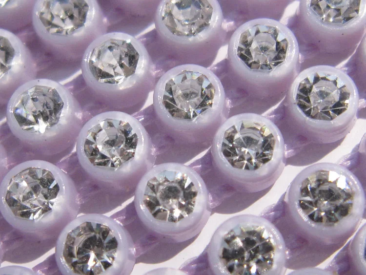 SS8 Plastic Crystal Rhinestone Banding Jewellery Making Accessories 10Yards/lot Crystal Rhinestone Banding Trim AM TAIDIAN