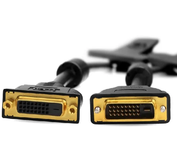 

DVI-I DVI (24+1) Male To DVI (24+1) Female Extension Cable 0.5m / 1.5m / 3m / 5m For HD 2560x1600,2048x1536,1920x1200 1920x1080P