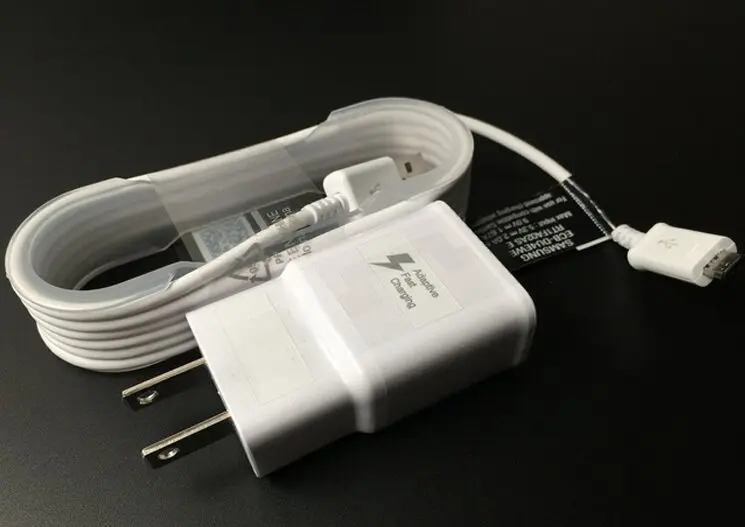 Новое оригинал для Samsung galaxy s6 край зарядное устройство USB адаптивная быстрой