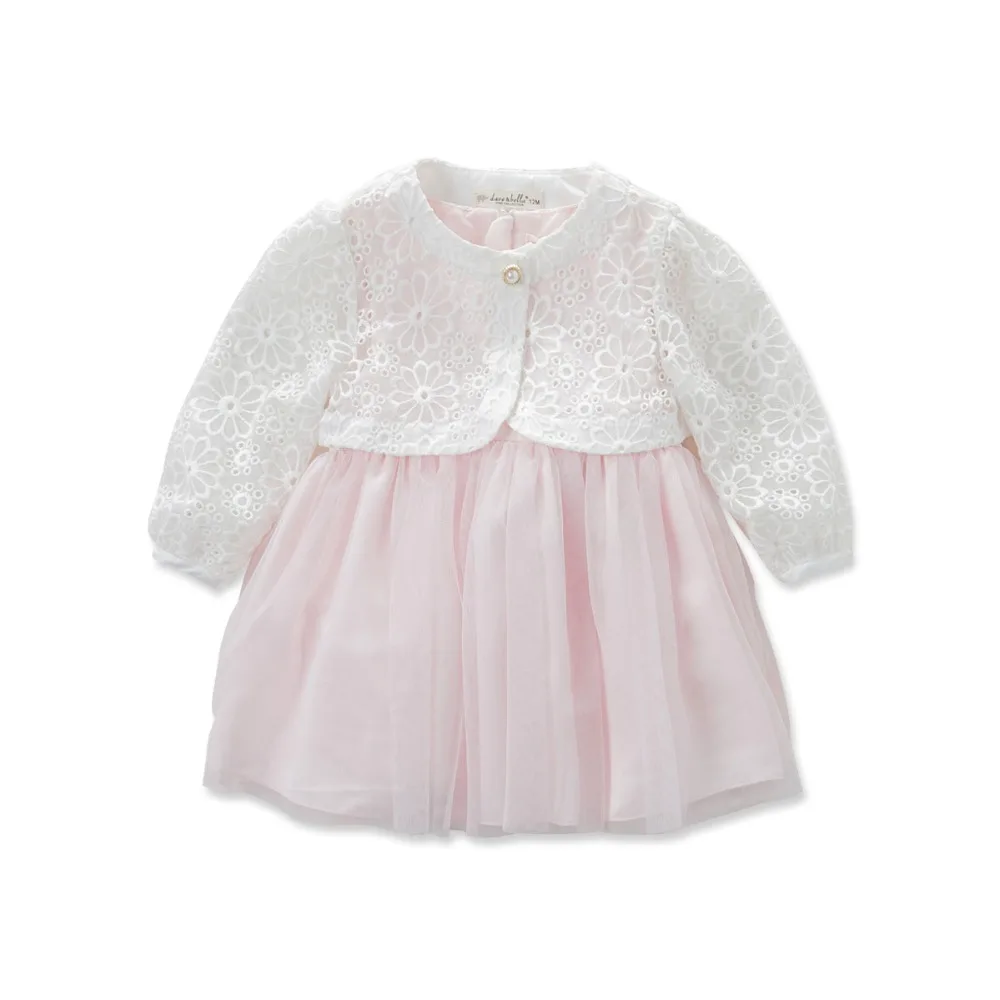 DB3398 dave bella spring girls ladies fairy dress with cape 2pc set toddler princess baby clothes infant | Детская одежда и обувь