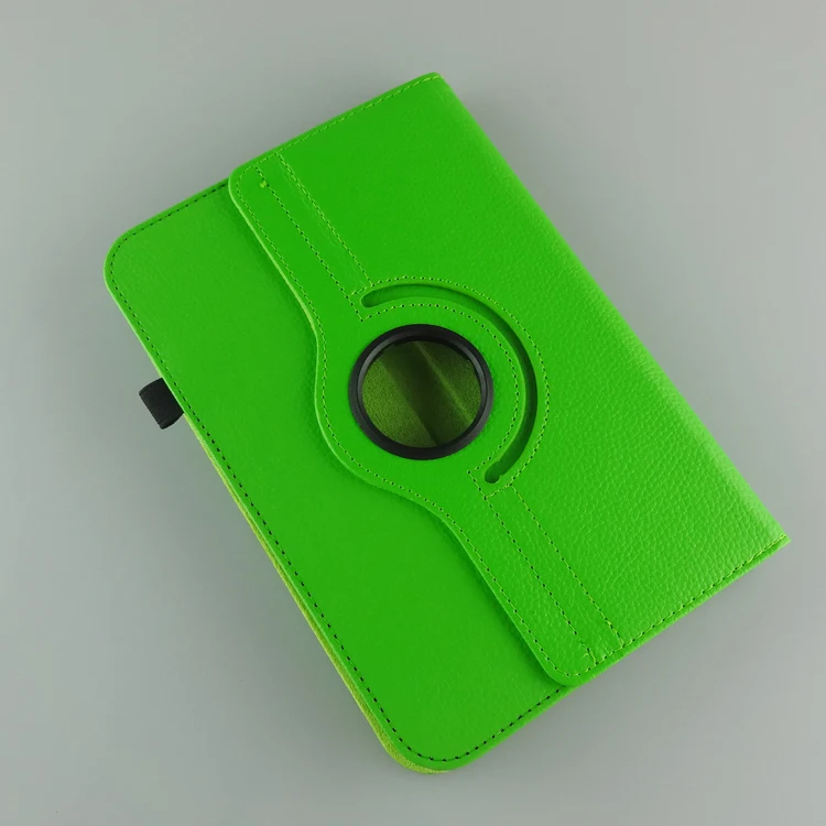 Бесплатная доставка 200 шт./лот текстура личи вращающийся на 360 градусов чехол для