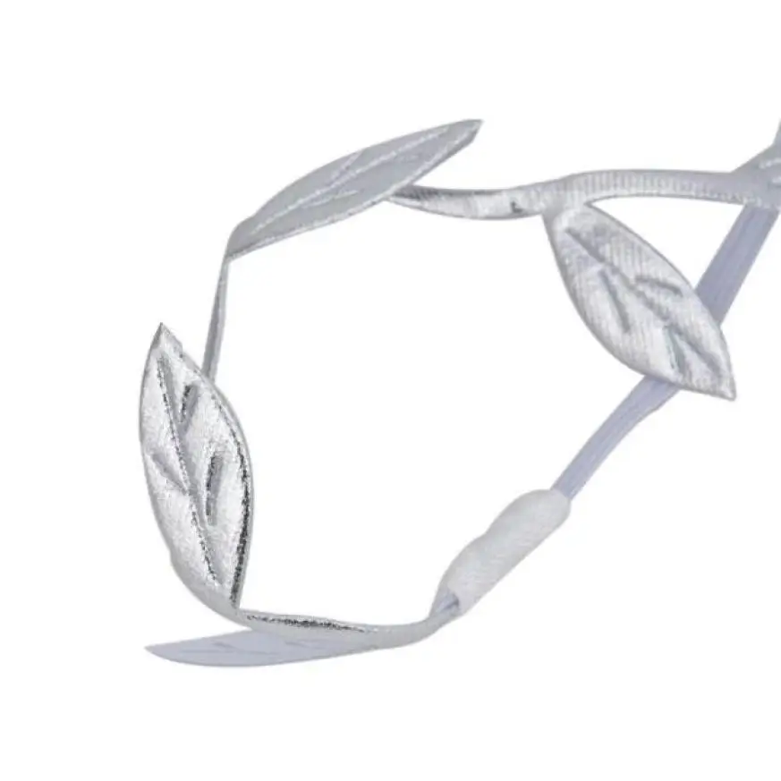 Повязка на голову для новорожденных девочек эластичная повязка с бронзирующими