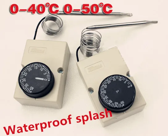 Температурный переключатель 0 40C термостат температурный контроль регулятор