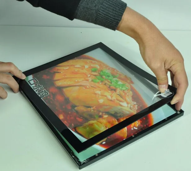 Ресторан настенный акриловый светодиодный с задней подсветкой Меню Панель