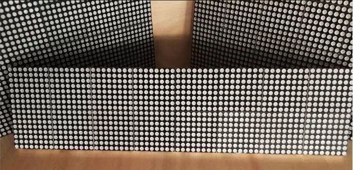 Бесплатная доставка 304x76 мм F3.75 светодиодная маленькая матричная панель marix P4.75