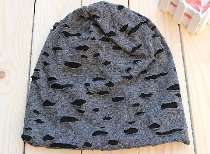 1 шт, новинка 2013, мужская и женская модная вязаная шапка с дырками в старом стиле с бархатом, осенне-зимняя теплая шапка