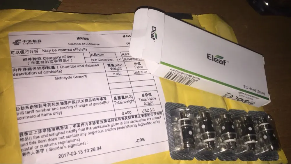 Eleaf EC головы Серии испарителя катушки EC-M EC-N EC2 катушки для Ijust S ijust 2 ijust ECM istick спираль Pico Melo серии распылитель