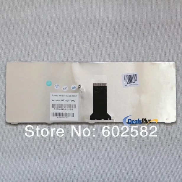 США клавиатура для ноутбука SONY Vaio VGN-NR VGN-NS VGN-NR220E/S серии V072078BS2 черный