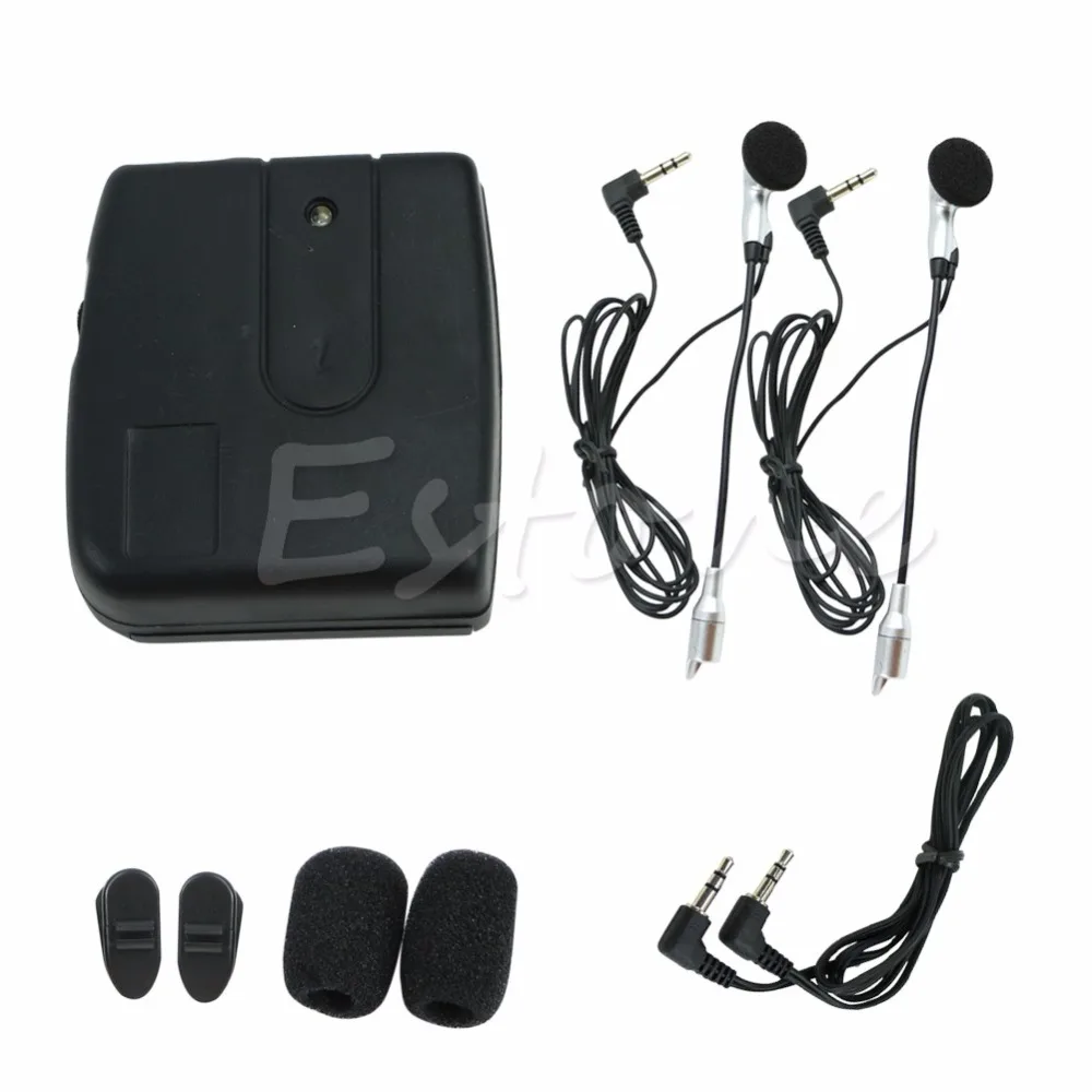 

Motorbike Motorcycle Helmet 2-way Intercom Headset Communication System