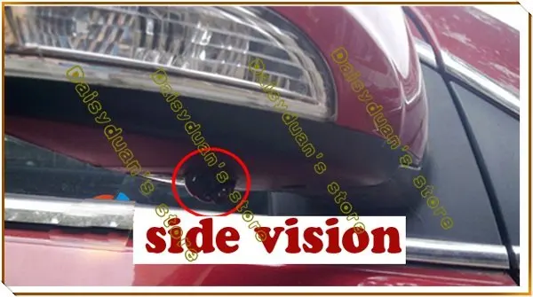 CCD HD камера заднего вида с углом обзора 360 градусов+ монитор с зеркалом для автомобиля " монитор с камерой заднего вида ЖК-видео плеер