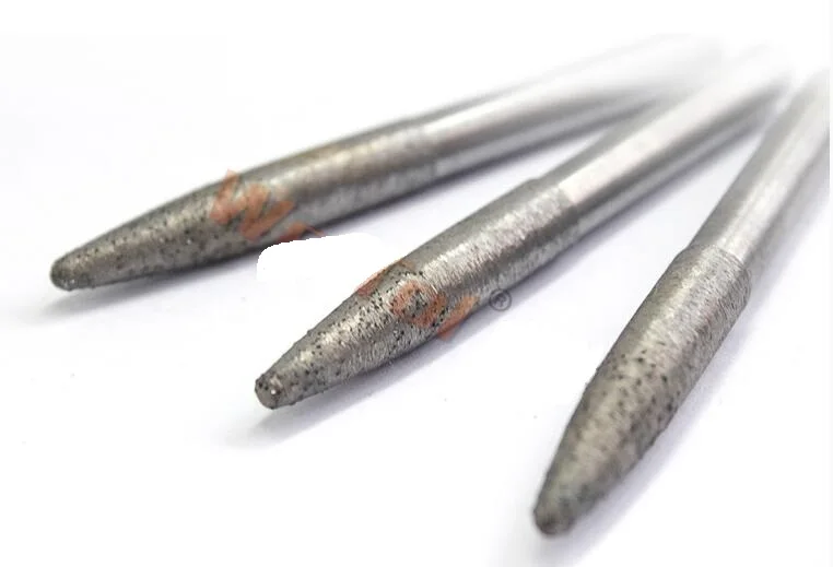 3 шт. Концевая фреза 15 градусов 6 мм с коническим шариком алмазные фрезы спеченным