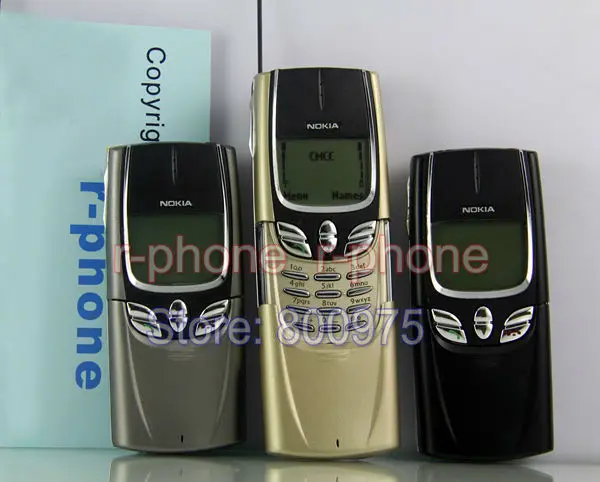 Отремонтированный Мобильный телефон NOKIA 8890 разблокированный GSM 900/1900+ подарок
