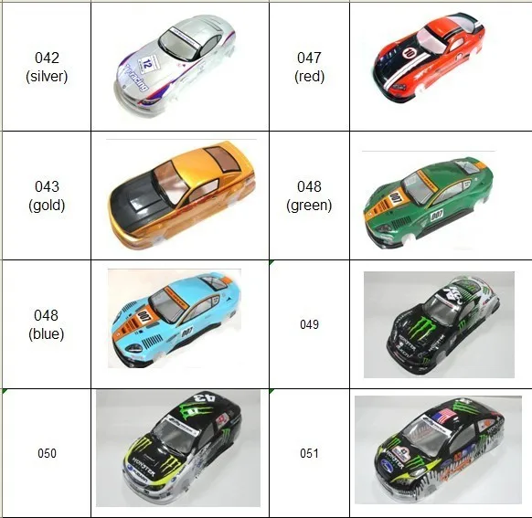 YUKALA 1/10 rc корпус автомобиля для 1:10 R/C гоночный автомобиль 190 мм henglong 2 шт./лот