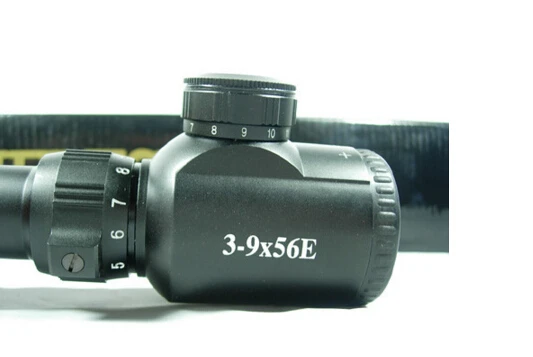 Хит! 3-9x56E красный с подсветкой Rangerfinder инфракрасный охотничий прицел Airosft