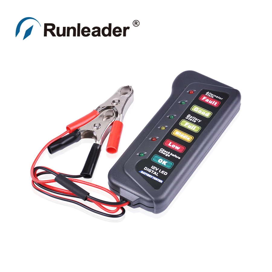 Светодиодный индикатор батареи измерительный прибор 12 В для тележки гольфа