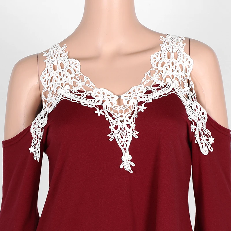 Женская футболка с V образным вырезом и длинным рукавом 4 цвета|t shirts for women|women t