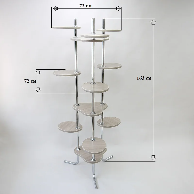 50 многоуровневая подставка для цветов растений скульптур. Подставка кашпо.