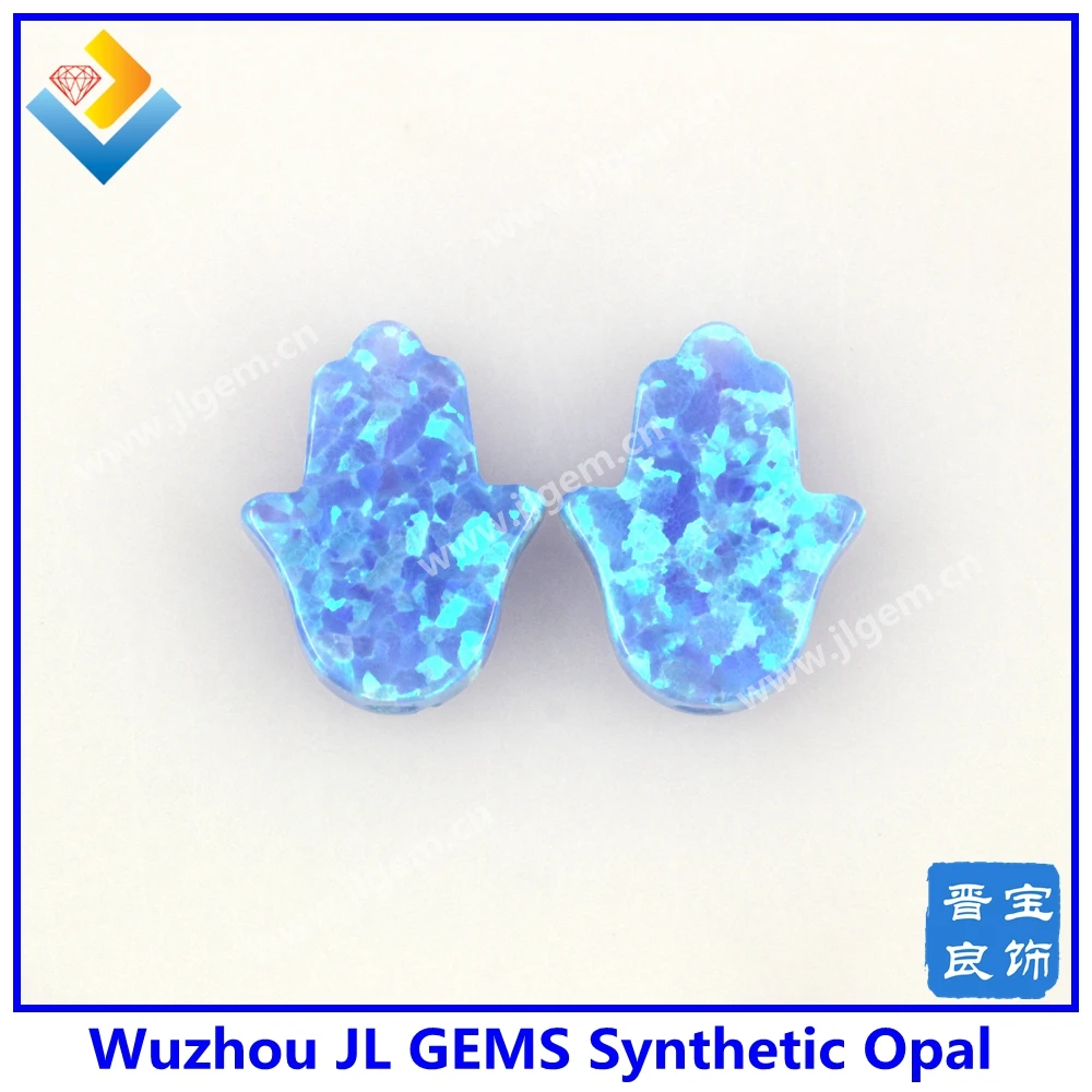 (10 шт./лот) 8*10 мм OP06 лабораторный искусственный опал в форме руки|opal facet|opal jewelry for