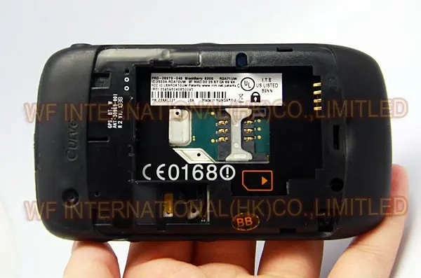 BlackBerry 9300 Curve Мобильный телефон Смартфон разблокированный 3g wifi отремонтированные мобильные телефоны