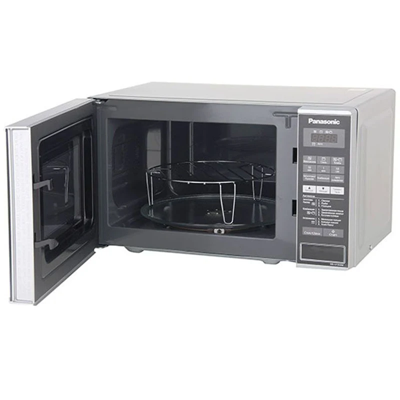 Panasonic NN GT264MZTE Микроволновая Печь с грилем 1250 Вт 18 л 9 автоматических программ для