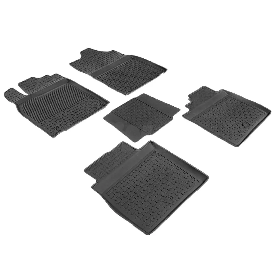 Резиновые коврики для Lexus ES VI (2012 2018) с высокими бортиками (Seintex 86499)|rubber floor mat|floor