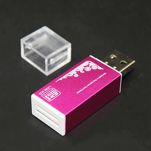 USB 2,0 все в 1 мульти карта памяти считыватель для картридер 2 микро-sd TF M2 MMC MS Pro