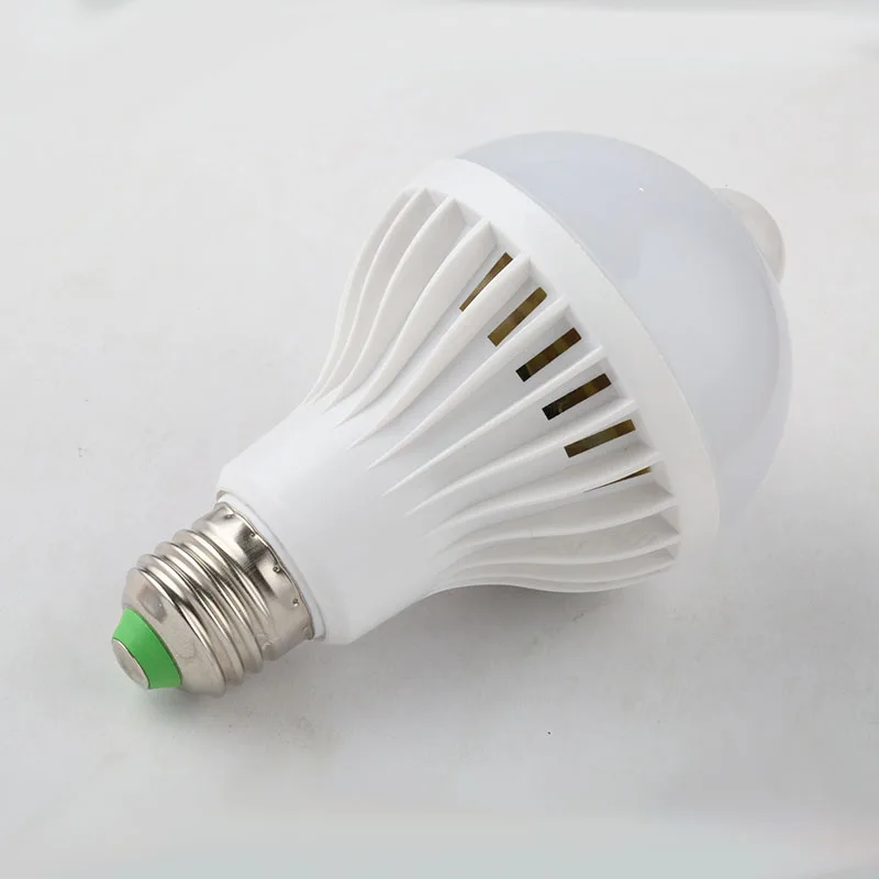 PIR Motion Sensor Лампы E27 220 В Светодиодная Лампа 5 Вт 7 9 SMD 5730 автоматическая Смарт