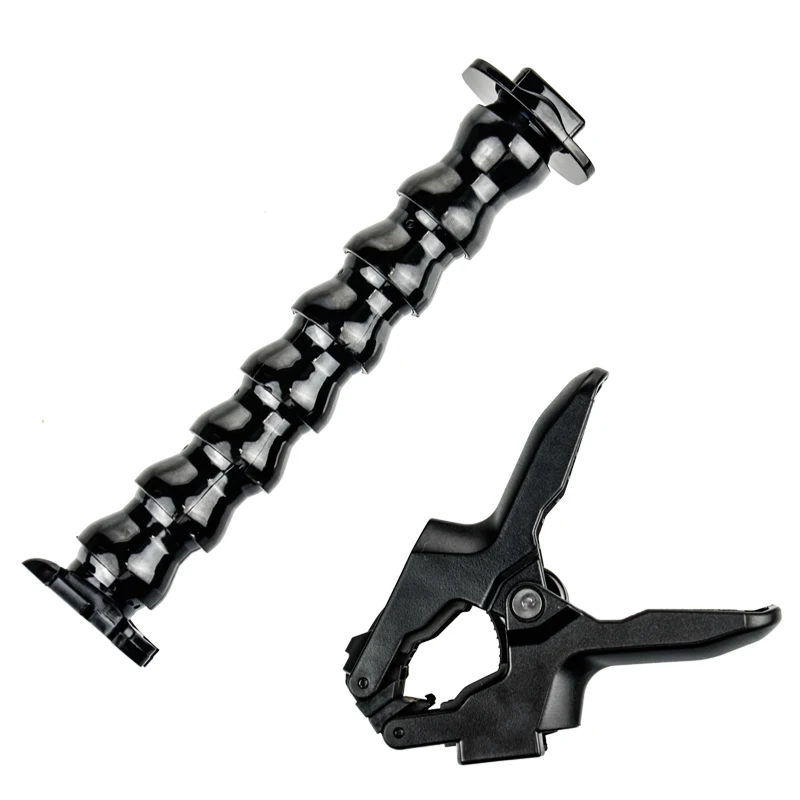 Челюстей Flex Clamp Mount для GoPro аксессуары Go Pro Hero 7/6 3 3+ 4 4 session SJCAM SJ4000 SJ5000 M20 спортивной экшн-камеры XIAOMI YI 2 4 k Экшн-камера Eken h9r/h9