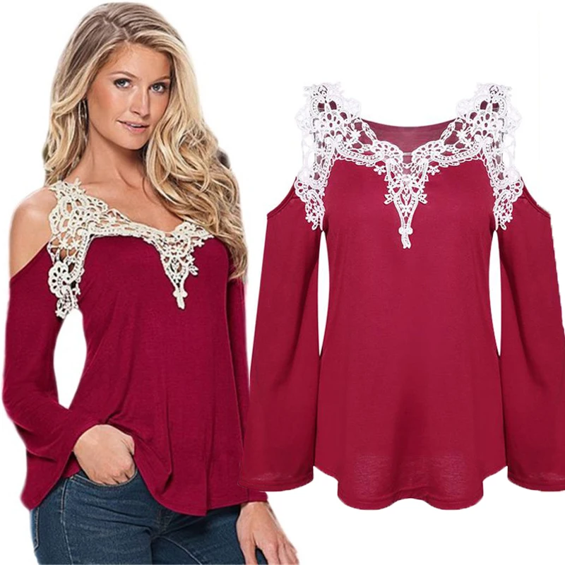 Женская футболка с V образным вырезом и длинным рукавом 4 цвета|t shirts for women|women t