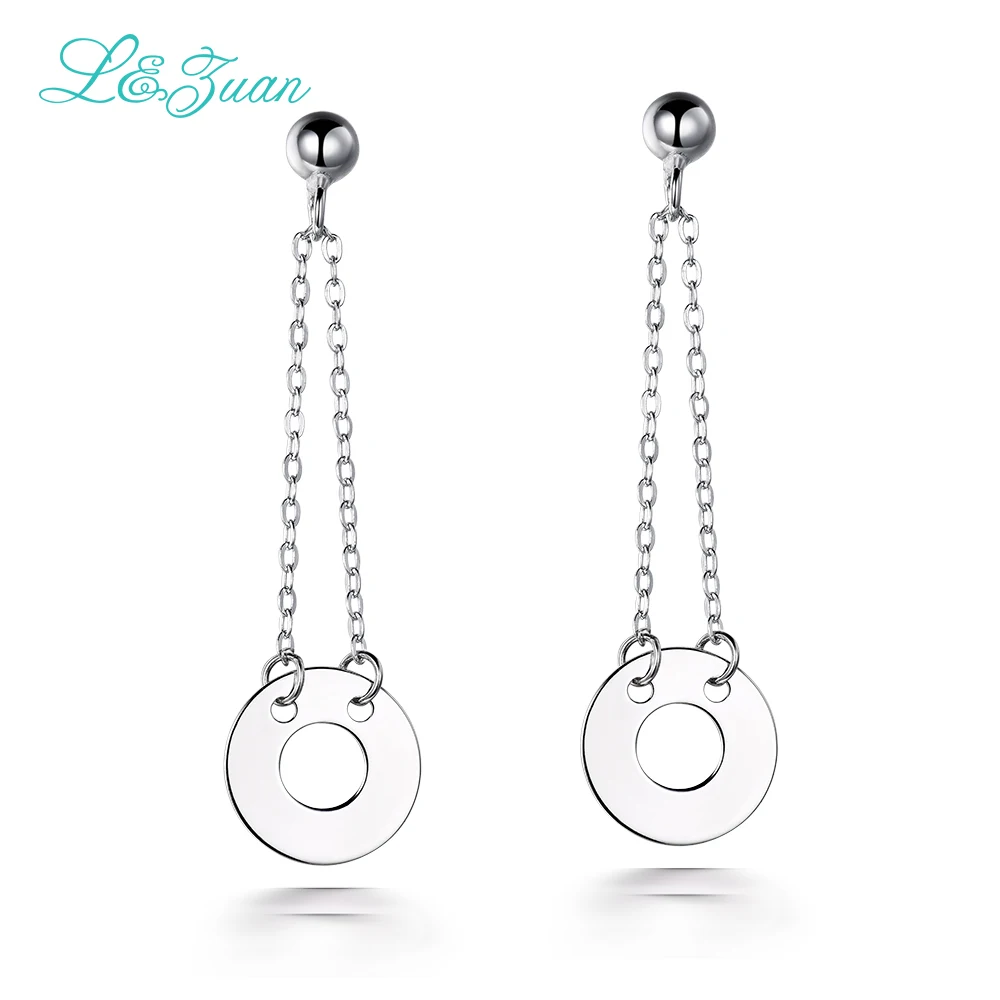 L &amp zuan модные выразительные стильные круглые ювелирные изделия из стерлингового
