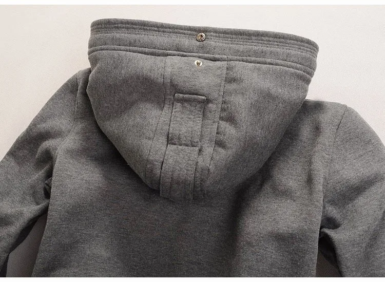 6XL, большие размеры, зимние повседневные мужские толстовки, толстовка, куртки с капюшоном, пальто, мужские худи, теплые, плюс толстый флис, толстовки, WY100