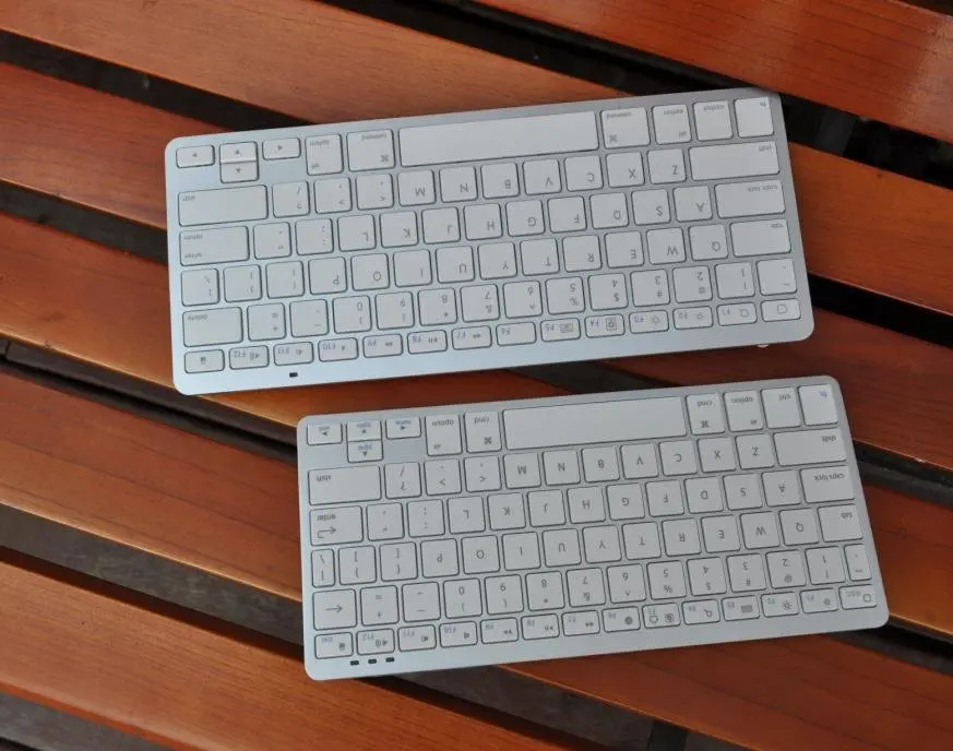 10 дюймов перезаряжаемая 2в1 Bluetooth беспроводная клавиатура для Macbook Mac ipad iphone android windows планшет