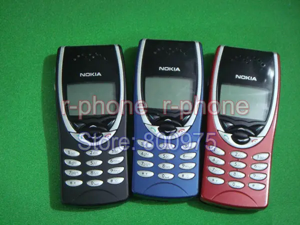 NOKIA 8210 мобильный телефон разблокированный 2G GSM 900/1800 Восстановленный не может использовать в США