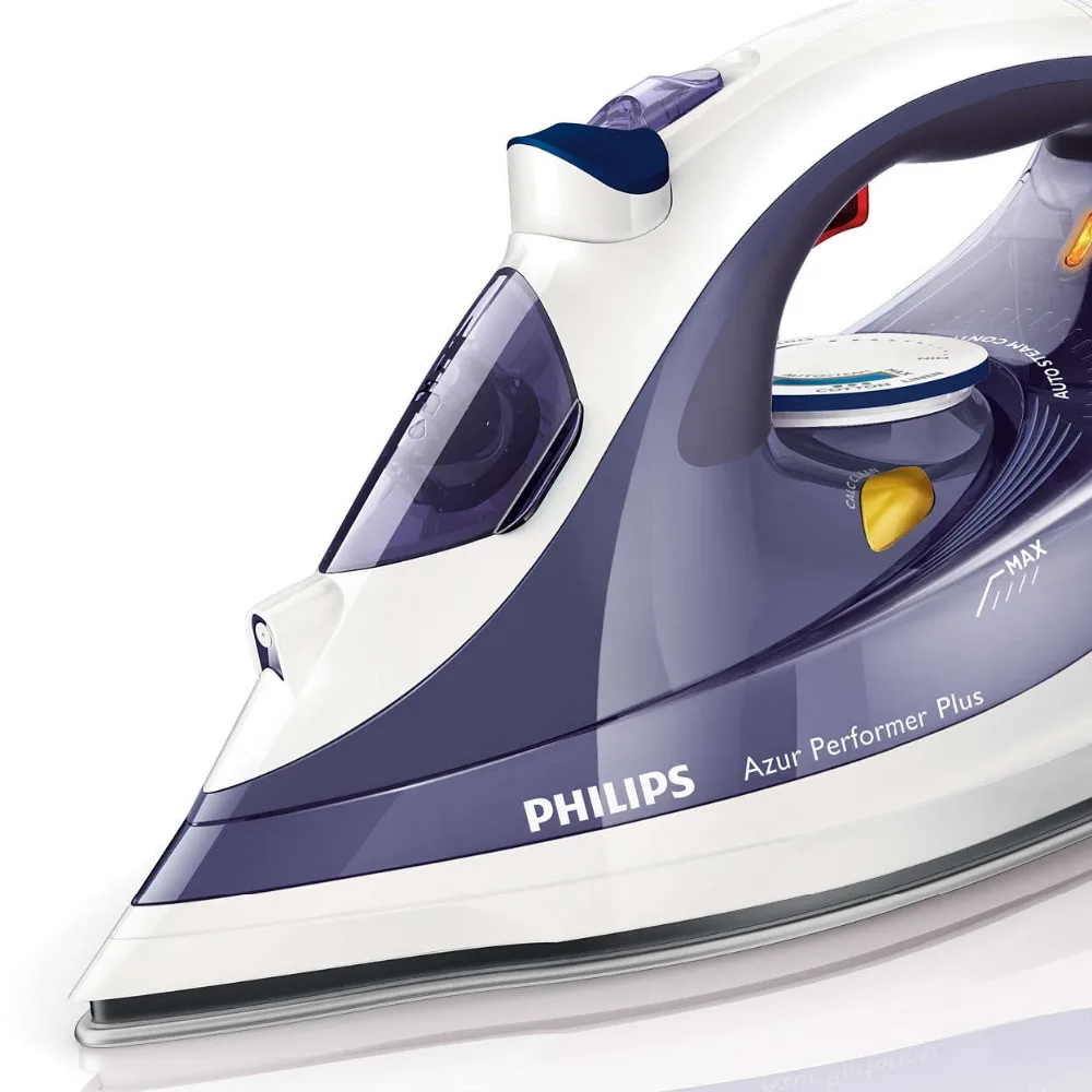 Philips Azur Performer Plus Steam iron 50g/min200g steam boost T-ionicGlide soleplate Safety Auto off GC4525/10 | Бытовая техника
