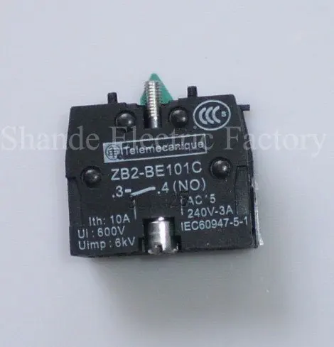 XB2 кнопочный переключатель Контактный блок ZB2-BE101, нормально открытый(нет