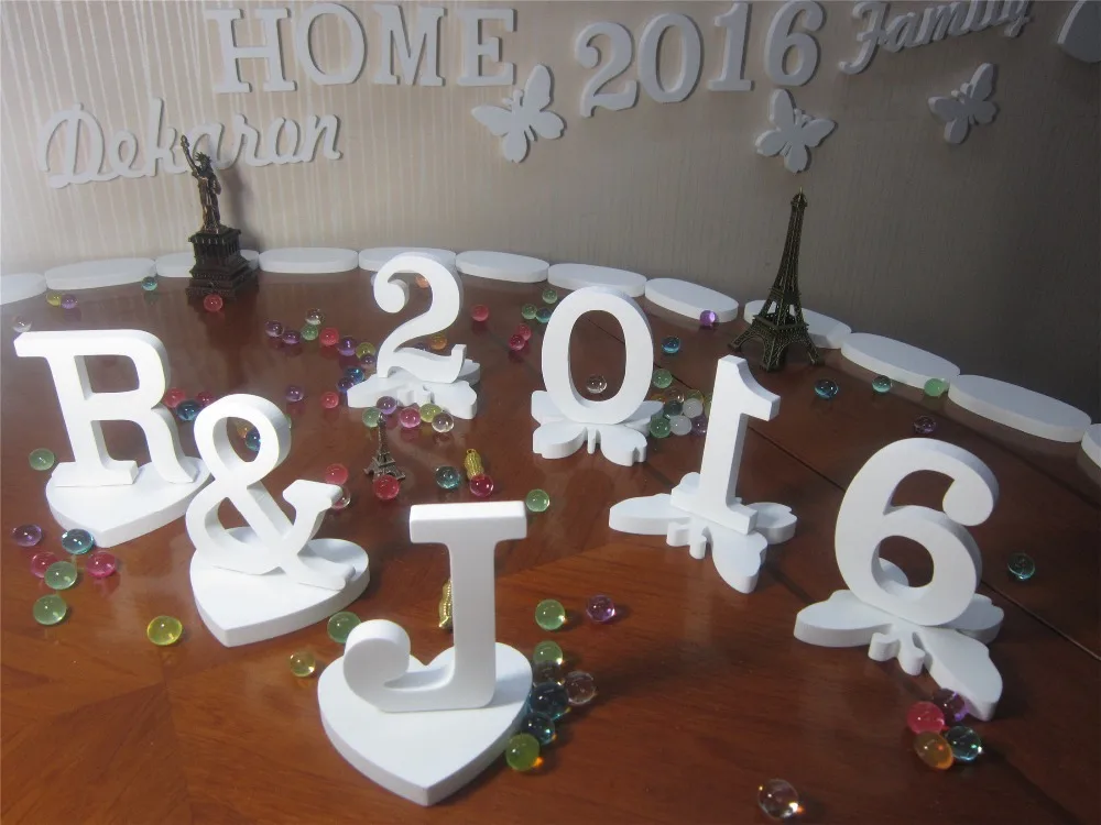 Домашний декор 3D Наклейка на стену 10 см искусственные деревянные изделия белая