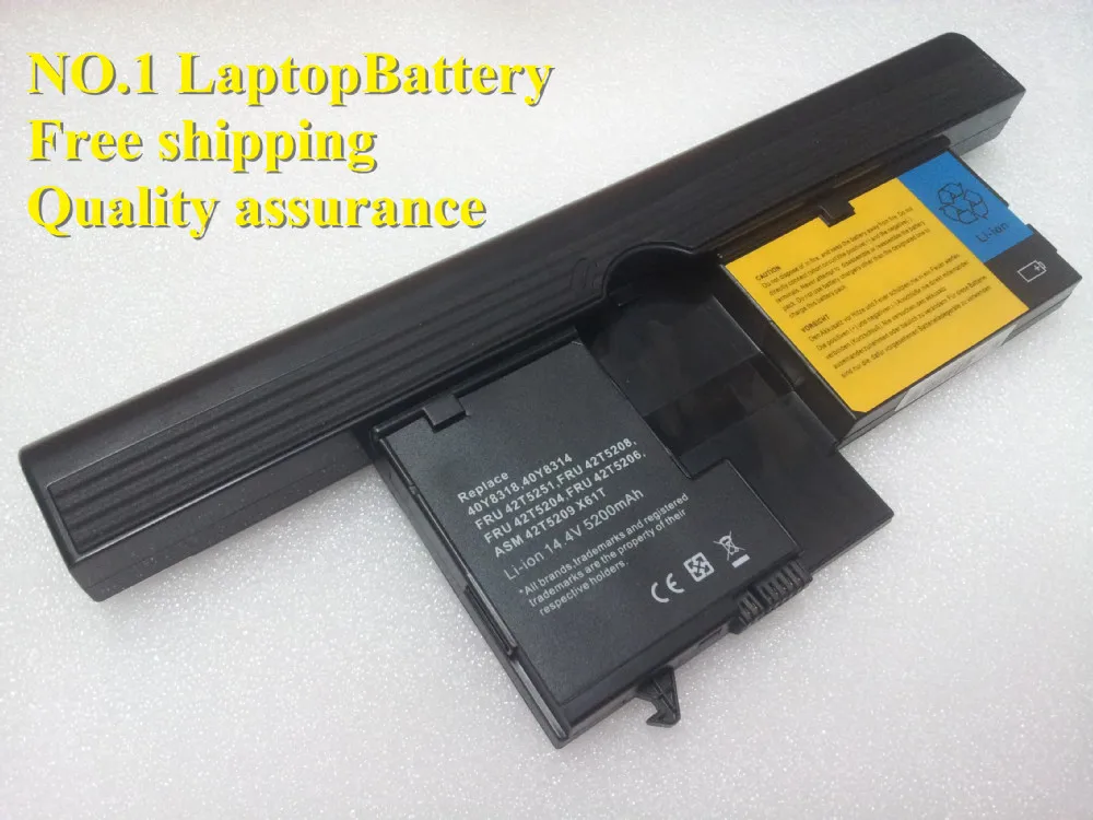 8-клетки Батарея для IBM ThinkPad X60 X61 планшетный ПК X60T X61T 93P5031 93P5032 АСМ 42T5209