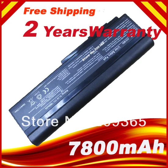 7800 мАч аккумулятор для ноутбука ASUS N53 N53TA A32-M50 M50s N53S N53SV A32-N61 A32-X64 A33-M50