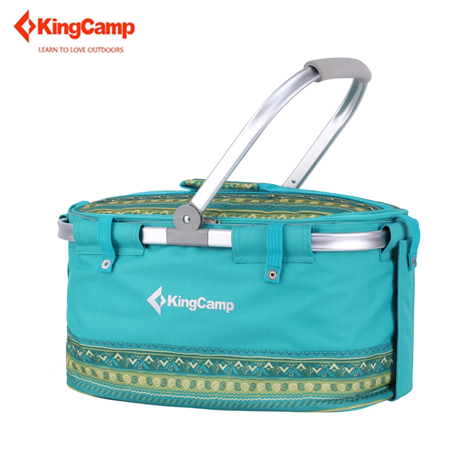 KingCamp двухслойная Съемная сумка наружная складная корзина-холодильник для