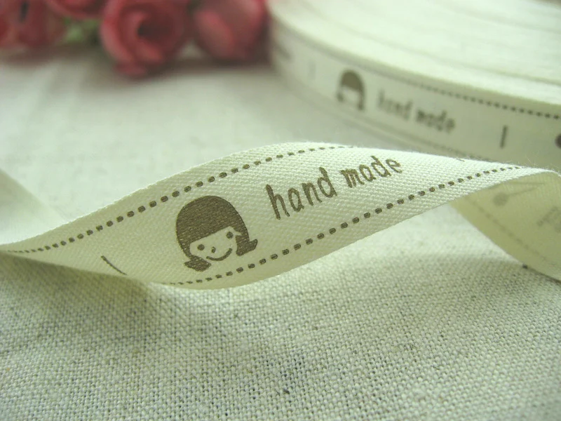 Мин. заказ $5 (смешанный заказ) Бесплатная доставка ZAKKA хлопок этикетки 1.5 см ширина