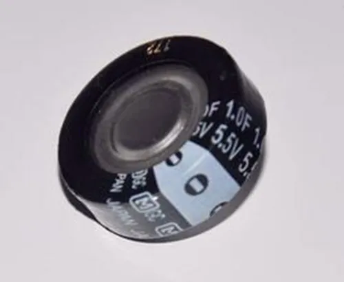 Бесплатная Доставка!! 5 шт. Фарад конденсатор 5.5 В/1.0F/диаметр 20 ММ/7 ММ толщиной/фут