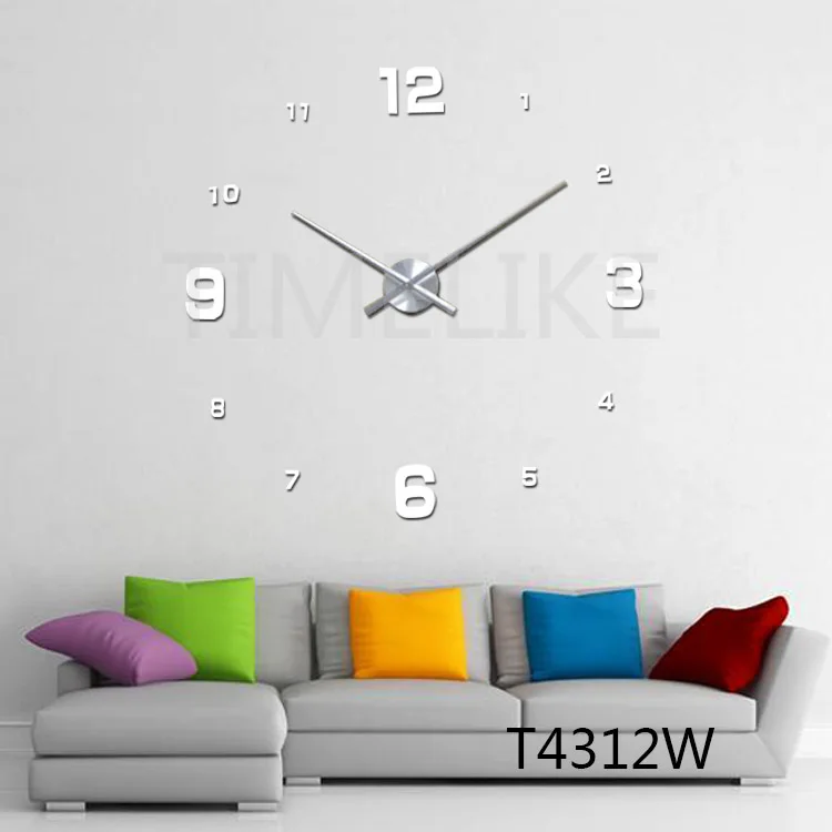 Новое поступление 2018 3D домашний декор кварцевые настенные часы сделай сам с