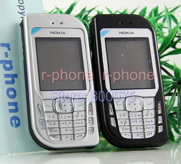 Гарантия на один год, отремонтированный смартфон NOKIA 6670, разблокированная GSM триполосная камера, Bluetooth+ подарок