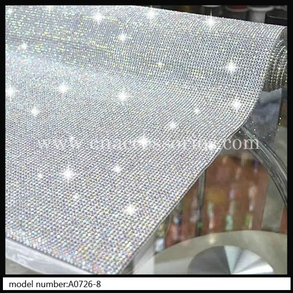 Прозрачные Стразы AB обрезка, 3 мм, 45*115 см/шт, 1 шт./партия, серебряное металлическое основание AAA кристалл AB Горячая фиксация драгоценных камней окантовка