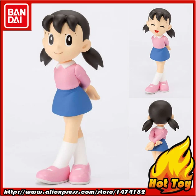 100% Оригинальная фигурка BANDAI Tamashii Nation нулевой фигуры-Shizuka Minamoto из дораэмона |