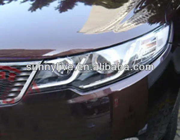 Для KIA Forte Cerato светодиодный ангельские глазки фары 2009-13 лет LDV2 Тип